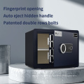 fingerprint lock safes colorful mini home/hotel safe box